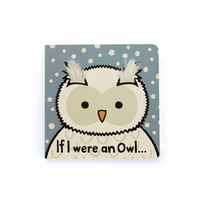 Jellycat If I Were an Owl Board Books USA | 05927NQJO